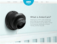 Tablet Screenshot of ankercam.com
